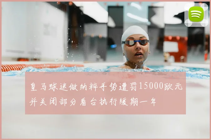 皇马球迷做纳粹手势遭罚15000欧元并关闭部分看台执行缓期一年