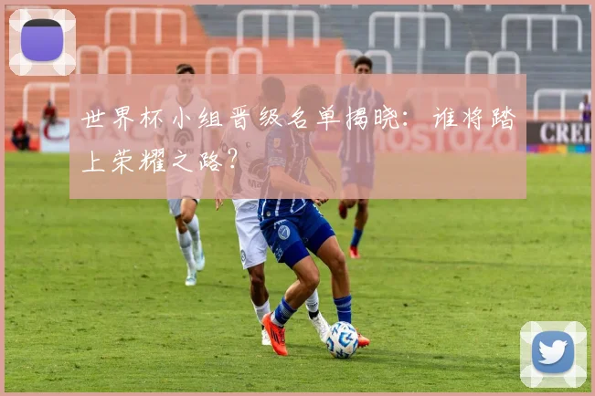 世界杯小组晋级名单揭晓:谁将踏上荣耀之路?
