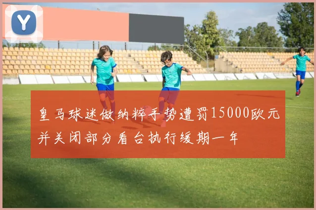 皇马球迷做纳粹手势遭罚15000欧元并关闭部分看台执行缓期一年
