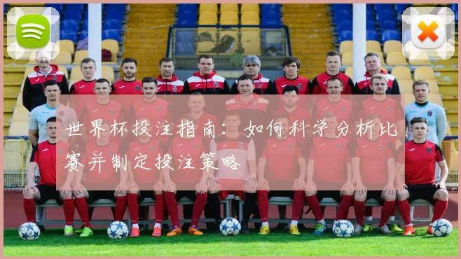 世界杯投注指南：如何科学分析比赛并制定投注策略